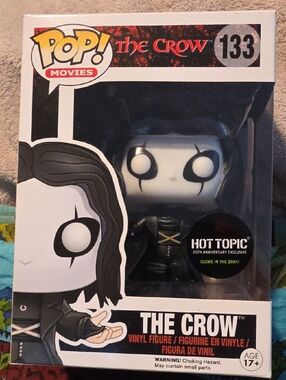 Funko Pop! The Crow Vinyl Figure - Black & White (Hot Topic Exclusive) # 133
